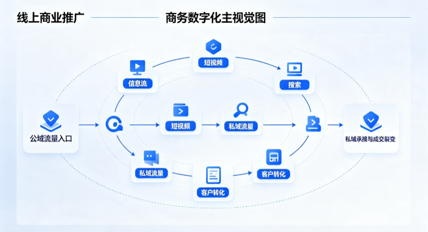 巧家县线上商业推广怎么做？全域流量闭环搭建与低成本转化实战指南